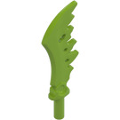 LEGO Lime Serrated Minifig Sword (19858)