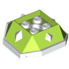 LEGO Lime Shell with White Spikes (67931)