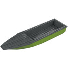 LEGO Limoen Ship Hull 8 x 28 x 3 met Dark Stone Grijs Top (92709 / 92710)