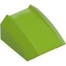 LEGO Lime Slope 1 x 2 x 2 Curved (30602 / 47904)