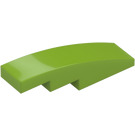 LEGO Lime Slope 1 x 4 Curved (11153 / 61678)