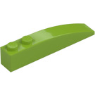 LEGO Lime Slope 1 x 6 Curved (41762 / 42022)