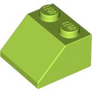 LEGO Limette Steigung 2 x 2 (45°) (3039 / 6227)