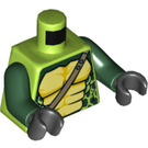 LEGO Lime Spitta Minifig Torso (973 / 76382)