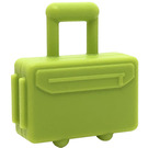 LEGO Lime Suitcase with Handle (37178)