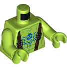 LEGO Limette Swamp Creature Minifig Torso (973 / 76382)