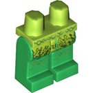 LEGO Limette Swamp Creature Minifigur Hüften und Beine (3815 / 10591)