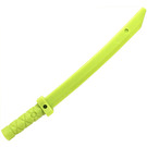 LEGO Lime Sword with Square Guard (Shamshir) (30173)