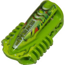 LEGO Lime Technic Blockera Anslutning med Curve med "Swamp" (32310)