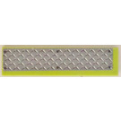 LEGO Lime Tile 1 x 4 with Silver Tread Sticker (2431)