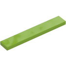 LEGO Lime Tile 1 x 6 (6636)