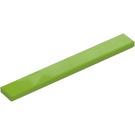 LEGO Lime Tile 1 x 8 (4162)