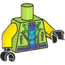 LEGO Limette Tox Torso (973)