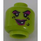 LEGO Citron Vert Wacky Witch Tête (Montant solide encastré) (3626)