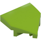 LEGO Lime Wedge 2 x 2 x 0.7 with Point (45°) (66956)