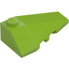 LEGO Lime Wedge 2 x 4 Triple Right (43711)