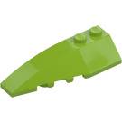 LEGO Lime Kile 2 x 6 Dobbelt Venstre (5830 / 41748)