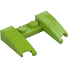 LEGO Lime Wedge 3 x 4 x 0.7 with Cutout (11291 / 31584)