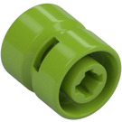 LEGO Lime Wheel Rim Ø11.5 x 12 Wide with Notched Hole (6014)