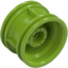 LEGO Lime Wheel Rim Ø30 x 20 with No Pinholes, with Reinforced Rim (56145)