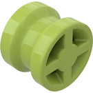 LEGO Lime Wheel Rim Ø8 x 6.4 without Side Notch (4624)