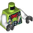 LEGO Lime World Racers Busto (973 / 76382)