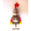 LEGO Leeuw Ridder Pantser, Helm gesloten Chess Bishop Kasteel Minifiguur