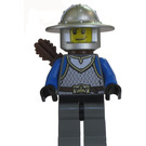 LEGO Lion Knight mit Kette Mail, Broad Brim Helm und Quiver Minifigur