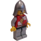 LEGO Löwe Ritter mit Scared Expression Minifigur