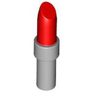 LEGO Lipstick with Medium Stone Gray Handle (25866 / 93094)