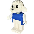LEGO Lisa Lamb with Blue Top Fabuland Figure