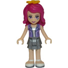 LEGO Livi, Flach Silber Layered Rock Minifigur