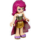LEGO Livi with Gold Outfit and Sequined Cloth Skirt Minifigure