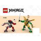 LEGO Lloyd's Mech Battle EVO Set 71781 Instructions