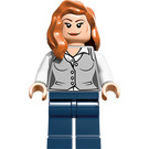 LEGO Lois Lane med Grå Vest Minifigur