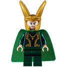 LEGO Loki s Tmavě zelená Oblek Minifigurka