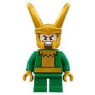 LEGO Loki con Piernas cortas Minifigura