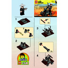 LEGO Lone Ranger's Pump Car Set 30260 Instructions