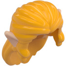 LEGO Long Hair Tied Back with Light Flesh Ears
