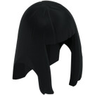 LEGO Long Hair with Straight Bangs (Rubber) (17346)