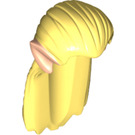 LEGO Long Straight Hair with Light Flesh Ears (11229 / 11793)