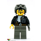 LEGO Lord Sam Sinister avec Noir Chemise et Aviateur Chapeau Minifigurine