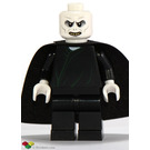 LEGO Lord Voldemort with Black Robe and Cape with Dark Green Lines Minifigure