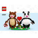 LEGO Love Bears Set 40821 Instructions