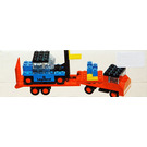 LEGO Low-Loader Truck with Forklift 684