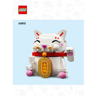 LEGO Lucky Cat Set 40813 Instructions