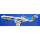 LEGO Lufthansa Boeing 727 Set 1560-2