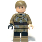LEGO Luke Skywalker - Dark Tan Endor Outfit, Hair Minifigure
