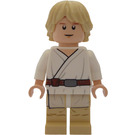 LEGO Luke Skywalker dans Tatooine robes avec tousled Cheveux Figurine