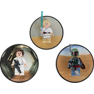 LEGO Luke Skywalker, Princess Leia and Boba Fett magnets (5002825)